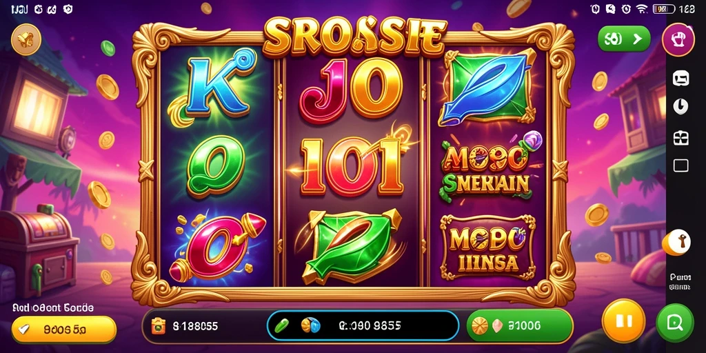 Tampilan gameplay Slot yang memukau dan interaktif di 8055.