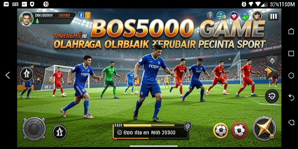 Tampilan menarik dari gameplay BOS5000 yang memukau.