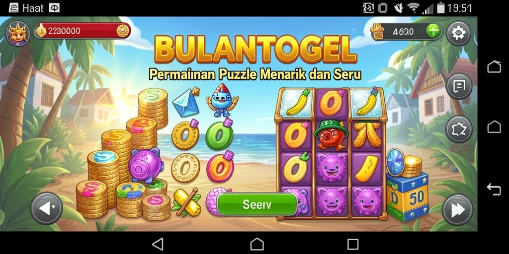 Tampilan gameplay BULANTOGEL yang menarik dan adiktif.
