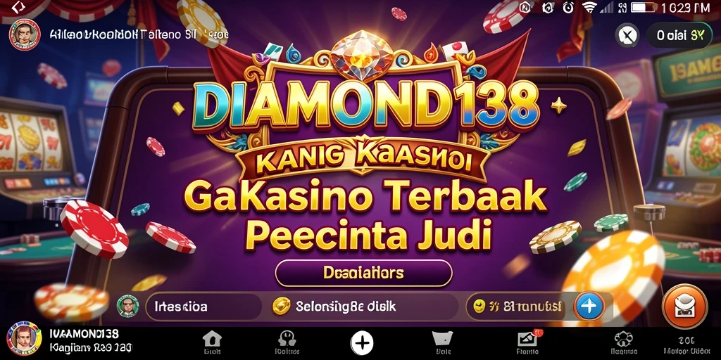 Screenshot gameplay <strong>DIAMOND138</strong> menunjukkan keseruan bermain Kasino.