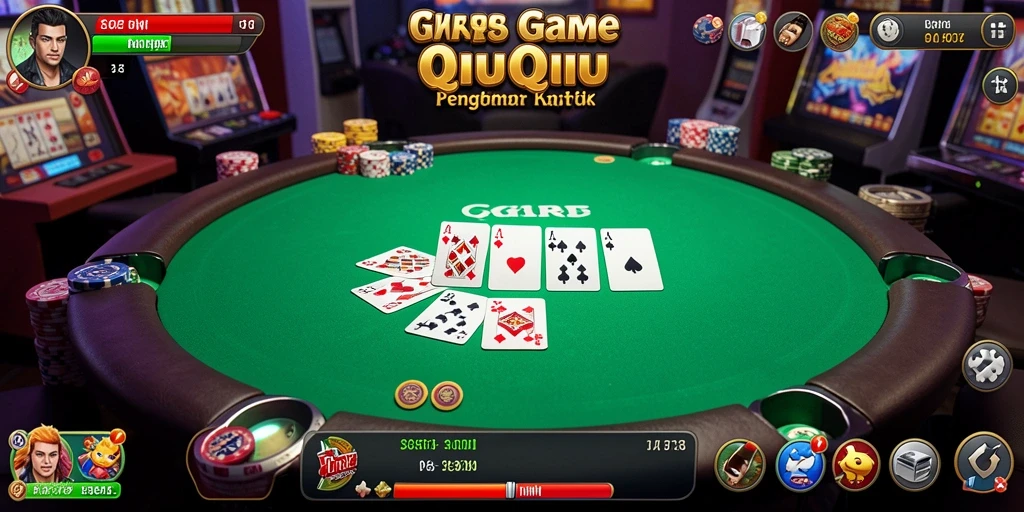 Tampilan gameplay KKRP yang menampilkan strategi QiuQiu.