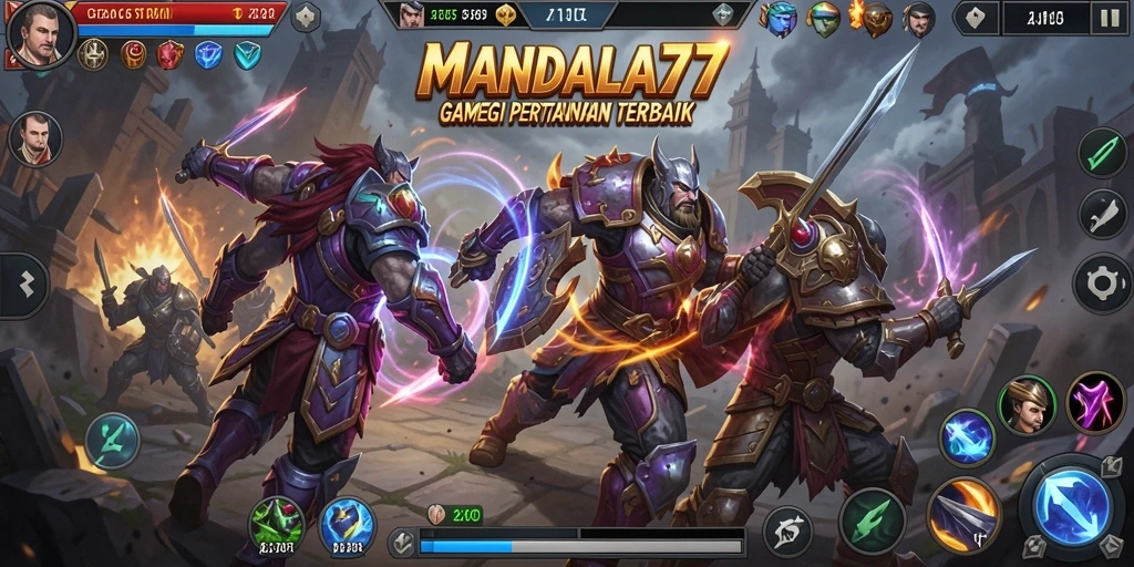Gameplay MANDALA77 yang menarik dan penuh strategi.