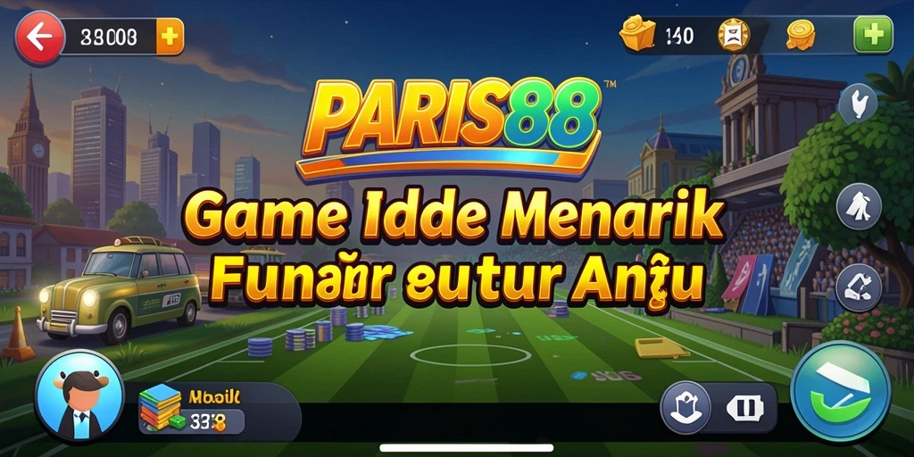 Tampilan gameplay idle PARIS88 yang menarik dan interaktif.