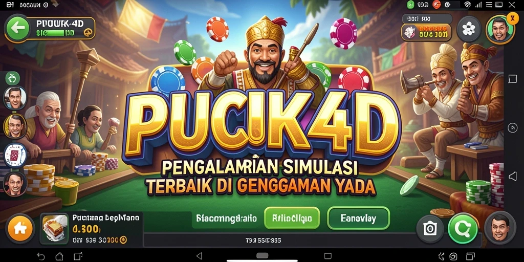 Tampilan menarik dari gameplay PUCUK4D dalam simulasi yang mendebarkan.