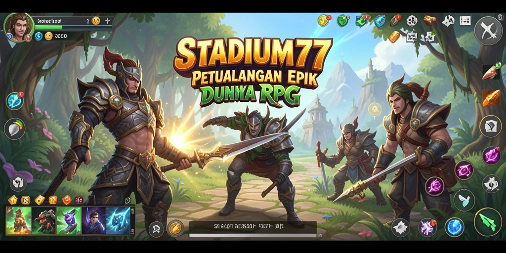 Gameplay seru dan grafis menawan di STADIUM77.